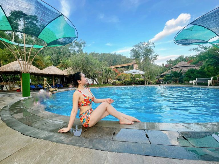 Reivew suối khoáng nóng Tháp Bà: Ăn Gì, Chơi Gì, Chi Phí