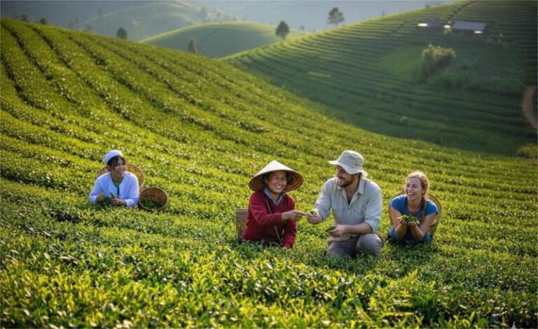 Đồi chè Long Cốc có gì đẹp? Tọa độ "sống ảo" cực hot tại Phú Thọ